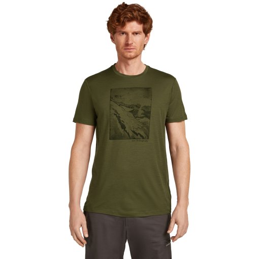 Foto de Icebreaker Camiseta Hombre - Merino 150 Tech Lite Summit - Loden