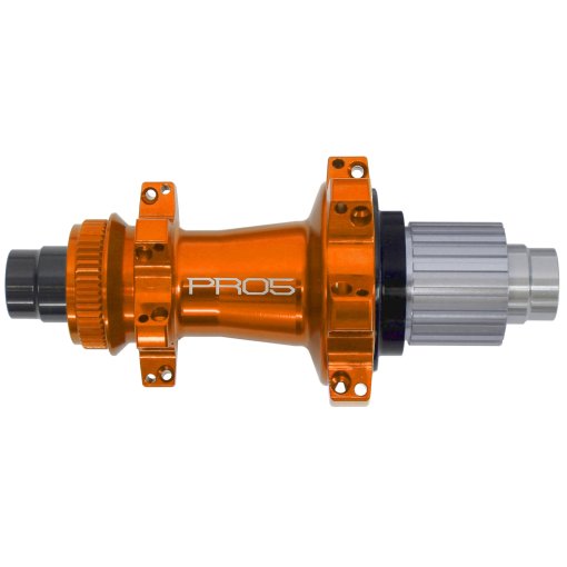 Foto de Hope Buje Trasera Straightpull - Pro 5 - Centerlock - 12x148mm Boost | Shimano Micro Spline - naranja