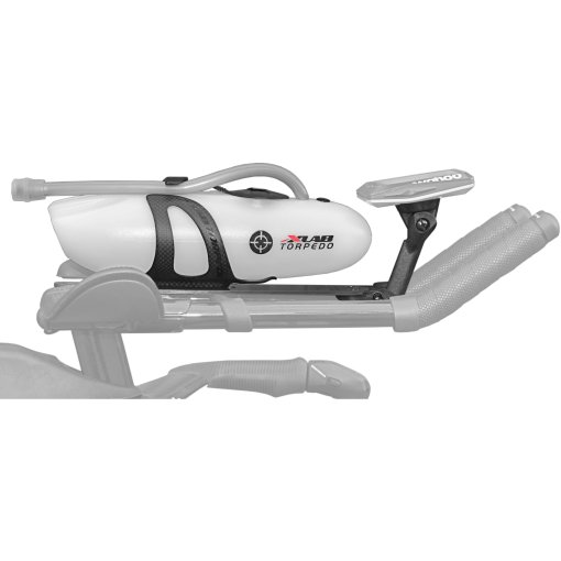 Immagine prodotto da XLAB Sistema di Idratazione + Portaborraccia + Supporto Computer - Torpedo Versa Slim Carbon - clear