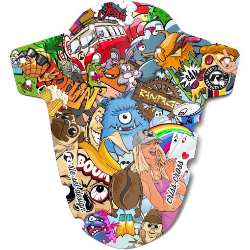 Foto de rie:sel design Guardabarros - criss:cross - Stickerbomb Eyecatcher