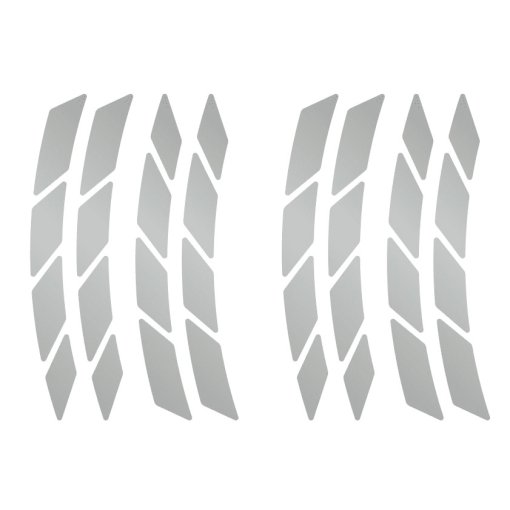 Immagine prodotto da rie:sel design re:flex - Set di Adesivi per Cerchioni Riflettenti - silver