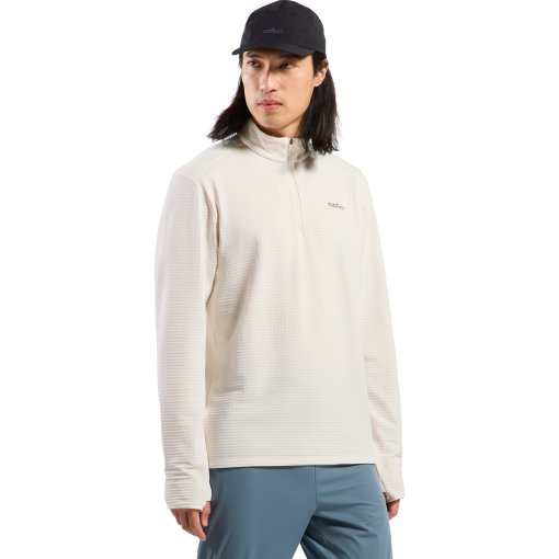 Foto de Odlo Essentials Thermal Half-Zip Running Mid Layer Men - gardenia