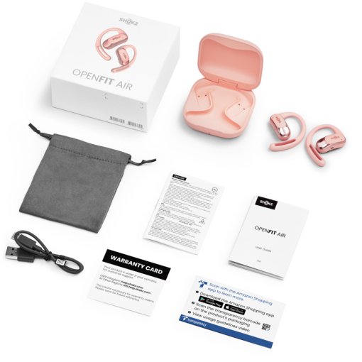 Shokz OpenFit Air Kopfhörer - pink | BIKE24