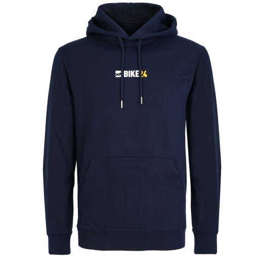 Immagine di BIKE24 Felpa con cappuccio - navy