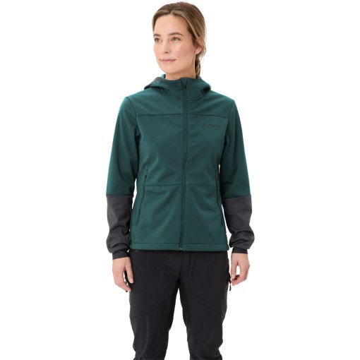 Immagine prodotto da Vaude Giacca Donna - Qimsa Hooded Softshell - deep pond