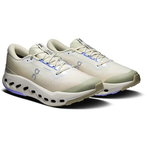 Photo produit de On Chaussures Running Homme - Cloudsurfer Trail 2 Waterproof - Ghost | Chalk
