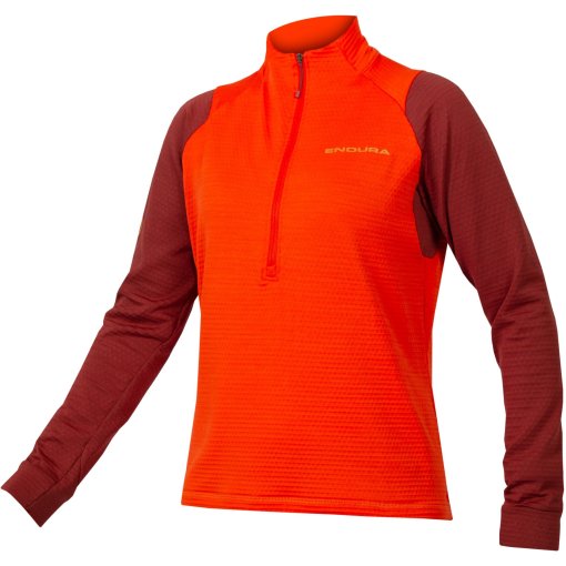 Foto de Endura Maillot de Manga Larga Mujer - SingleTrack Fleece - pepper