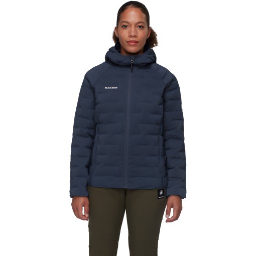 Photo produit de Mammut Veste Thermique à Capuche Femme - Sender - marine
