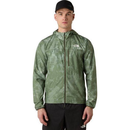 Foto de The North Face Chaqueta Cortavientos Hombre - Higher Run - Bark Mist Light Refractions Print
