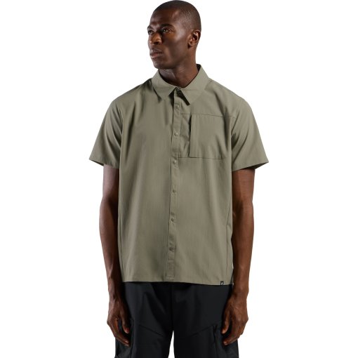 Foto de Odlo Camisa de Manga Corta Senderismo Hombre - Hyper Contrast - vetiver