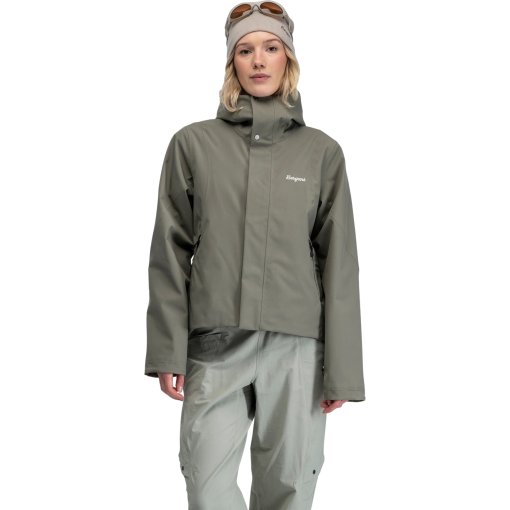 Produktbild von Bergans Vega 2L Shell Jacke Damen - green mud