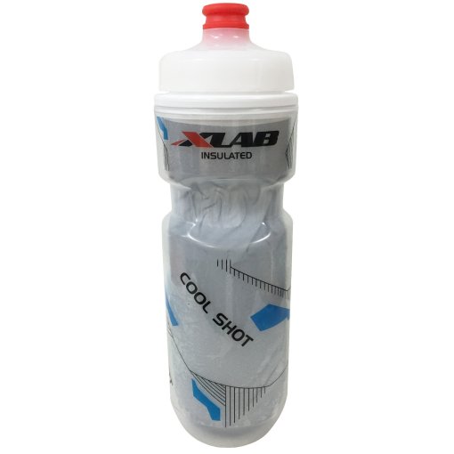 Produktbild von XLAB Cool Shot Trinkflasche - transparent / silber