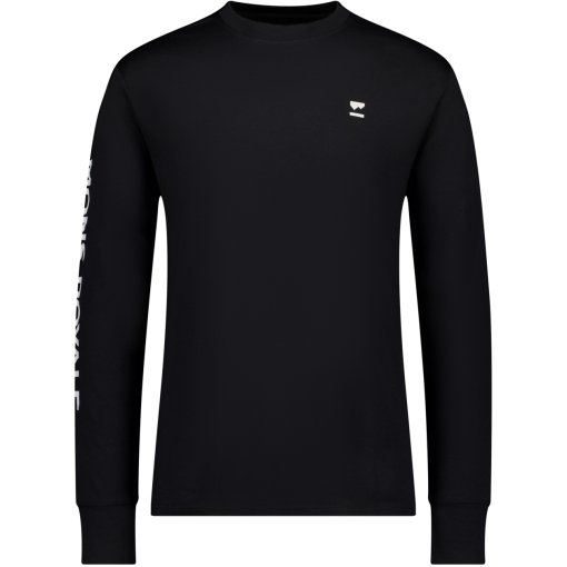 Foto de Mons Royale Camiseta de Manga Larga Hombre - Yotei Merino Classic - negro