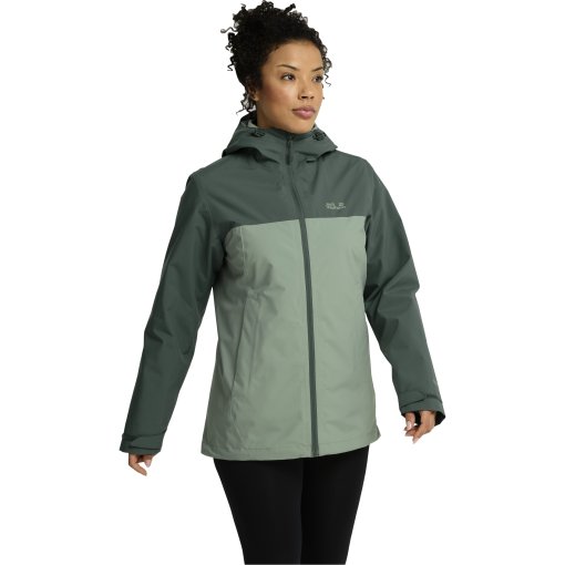Foto de Jack Wolfskin Moonrise 2 3In1 Chaquetas para mujer - green zinnia