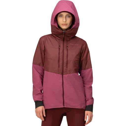 Foto de Norrona Chaqueta Mujer - lyngen aero80 insulated Zip Hood - Violet Quartz