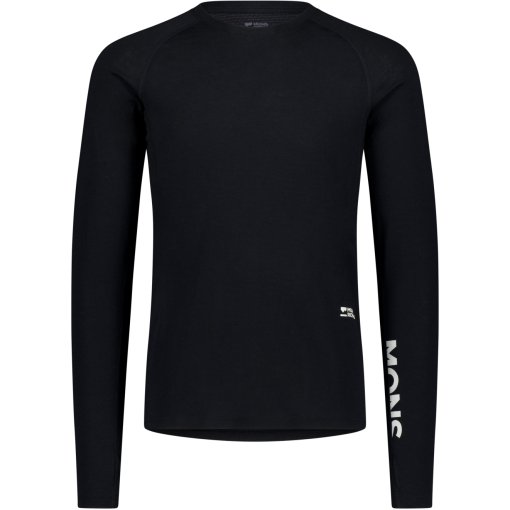 Produktbild von Mons Royale Temple Merino Langarmshirt Herren - black