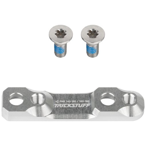Photo produit de Trickstuff Adaptateur pour Étrier de Frein - Flatmount | Rear | 140-160mm / 160-180mm - argenté
