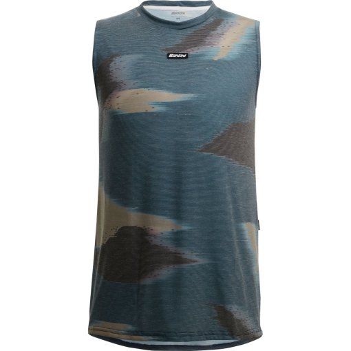 Immagine prodotto da Santini Maglia senza Maniche Uomo - Watt Indoor Tech 3W956GLLWATT - military green VM