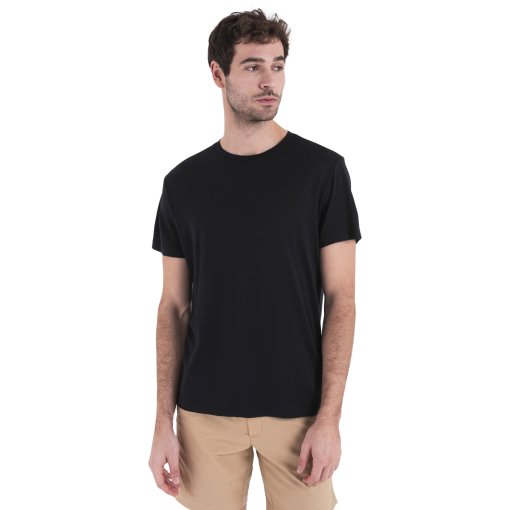 Photo produit de Icebreaker T-Shirt Homme - Merino 150 Tech Lite - Noir