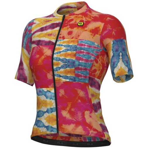 Photo produit de Alé PR-E Clorofilla Maillot à manches courtes pour femmes - orange combo