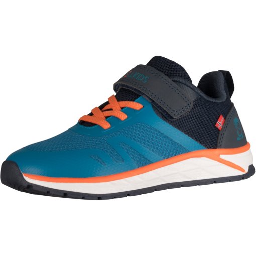 Foto de Trollkids Zapatillas Niño - Alesund - Atlantic Blue/Dark Navy/Glow Orange