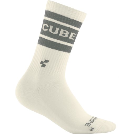 Produktbild von CUBE After Race High Cut Socken - natural white´n´grey