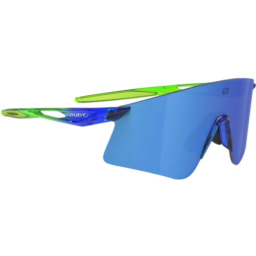 Foto de Rudy Project Astral X Gafas - Crystal Blue/Green Fluo Gloss - RP Optics Multilaser Blue