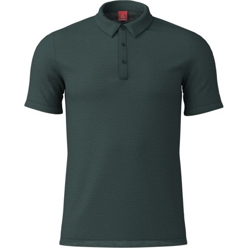 Photo produit de Löffler Polo Homme - Merino-Tencel™ - forest 365