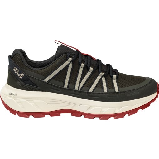 Kuva tuotteesta Jack Wolfskin Wild Hike Texapore Low Vaelluskengät miehille - obsidian moss