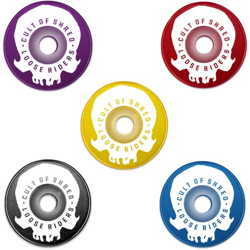 Photo produit de Loose Riders Bouchon de Potence - Skull