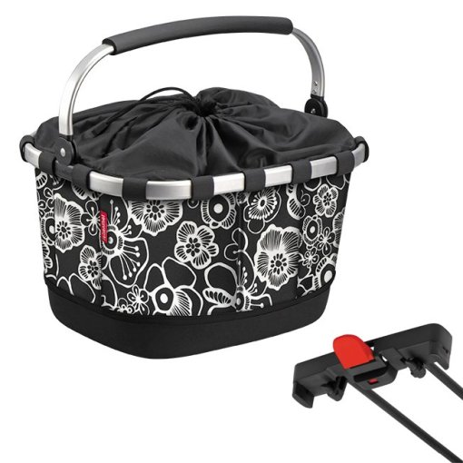Zdjęcie: KLICKfix Reisenthel Carrybag GT Racktime 0305 Bikebasket - 24L - fleur black
