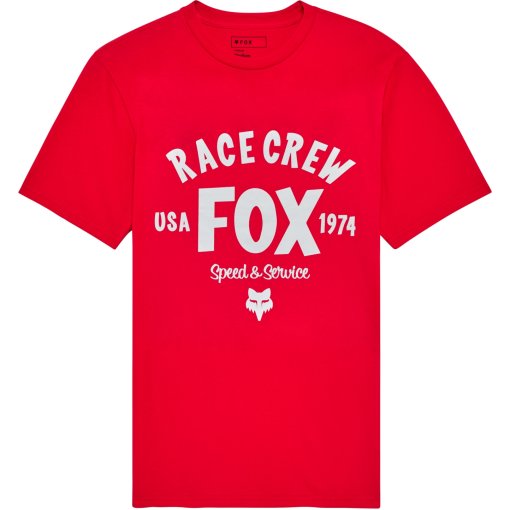 Produktbild von FOX Slogan Premium Kurzarmshirt Herren - flame red
