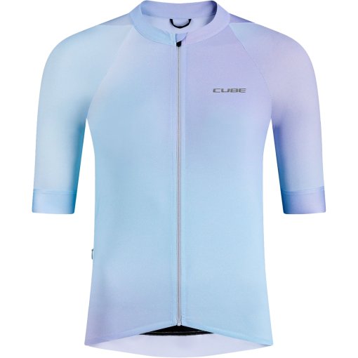Picture of CUBE ROAD/XC Teamline Short Sleeve Jersey Women - blue´n´purple
