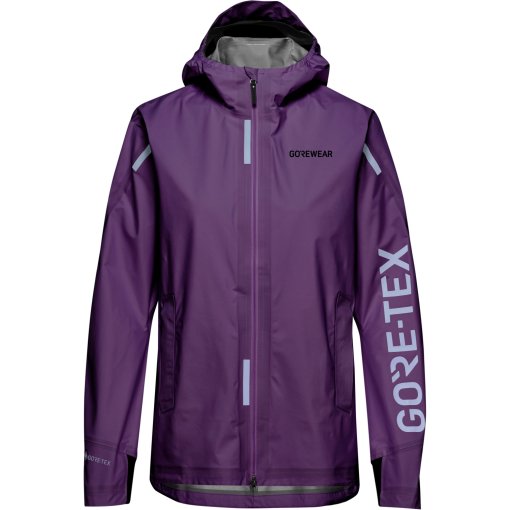 Foto de GOREWEAR Concurve Gore-Tex Logo Chaqueta Mujer - purple indigo / amethyst grey DEDF