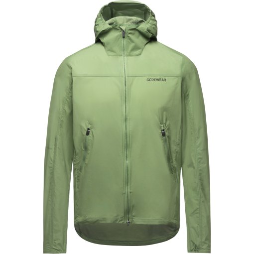 Immagine prodotto da GOREWEAR Giacca a Vento con Cappuccio Uomo - FERNFLOW - engine green DB00