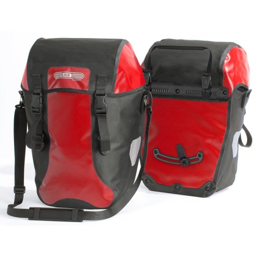 Foto de ORTLIEB Alforjas (Par) - Bike-Packer Classic - QL2.1- 2x20L - rojo-negro
