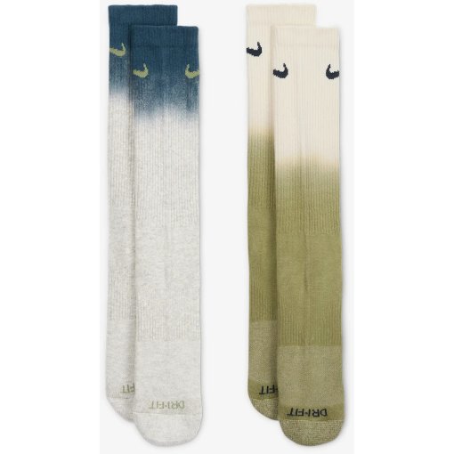 Photo produit de Nike Chaussettes - Everyday Plus Cushioned Crew - 2 Paire - multi-color FQ1355-911