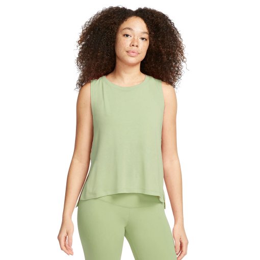 Photo produit de Nike Debardeur Femme - Dri-FIT Yoga - honeydew/multi color DV9167-343