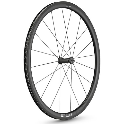 Immagine prodotto da DT Swiss Ruota Anteriore - PRC 1400 SPLINE 35 | Carbonio | Clincher | QR - nero