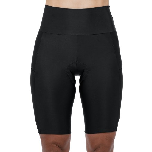 Photo produit de CUBE Short Cycliste Femme - ROAD/XC CMPT - noir