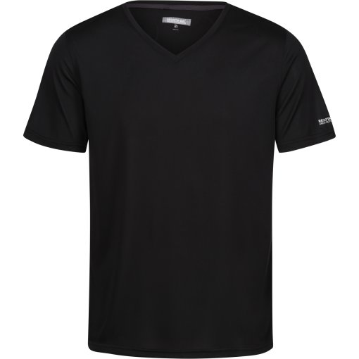 Foto de Regatta Camiseta Hombre - Fingal V-Neck - Negro 800