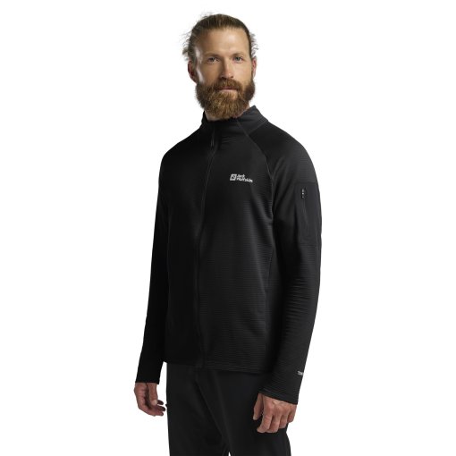 Foto de Jack Wolfskin Chaqueta Hombre - Prelight Fz - negro