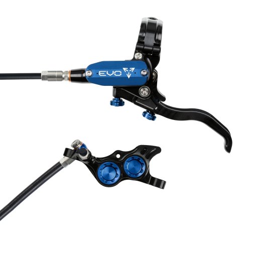 Foto de Hope Freno de disco Tech 4 EVO TR4 - negro/azul - Palanca a la izquierda