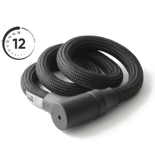 Produktbild von tex–lock orbit Seilschloss - 160cm - onyx black