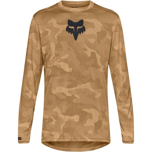 Productfoto van FOX Ranger Tru Dri MTB Fietsshirt met lange mouwen Heren - nutmeg