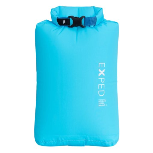 Productfoto van Exped Drybag Versa Bright Pakzak - 3 L - cyan