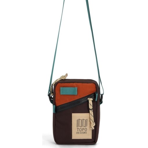 Immagine prodotto da Topo Designs Borsa a Tracolla - Mini - 1L - Clay/Chocolate