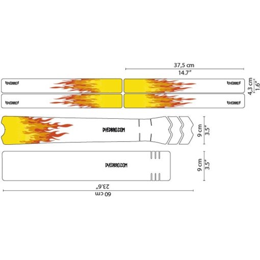 Picture of DYEDBRO Frame Protection Kit Flames