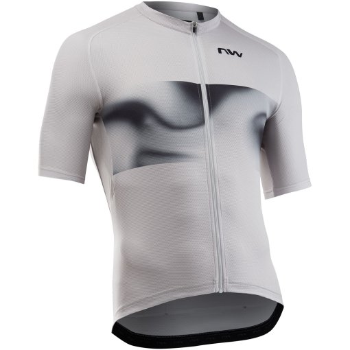 Photo produit de Northwave Maillot Manches Courtes Homme - Force Evo - light grey 87