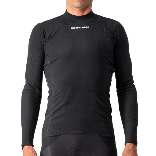 Foto de Castelli Ropa Interior de Manga Larga Hombre - Flanders Warm - negro 010